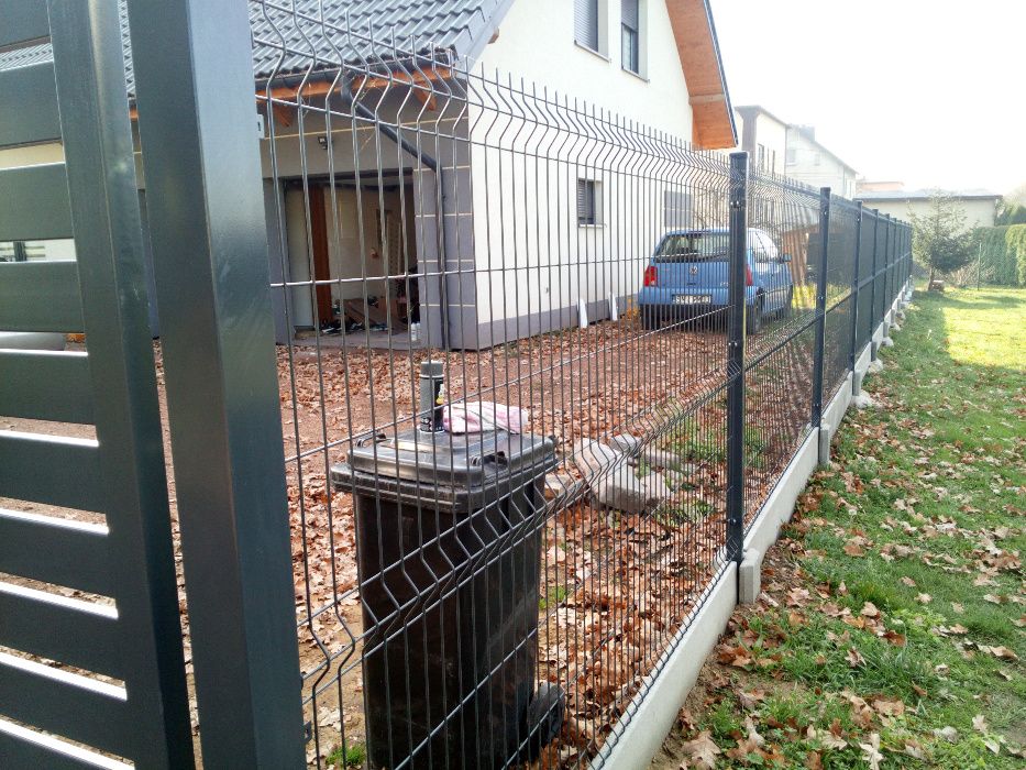 Ogrodzenie panelowe Oc+RAL 1.7m FI.4