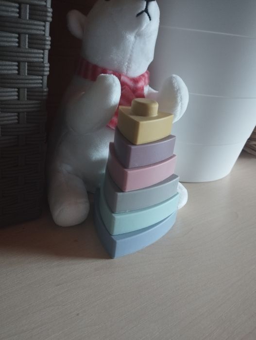 Піраміда силіконова,сортер,вежа,трикутник