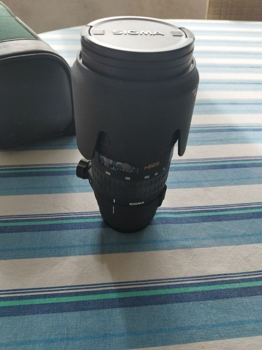 Objetiva sigma com mala 70/200