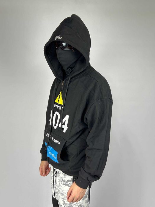Худі Project G/R Grailz zip hoodie зипка черная кофта чорна худи зіп