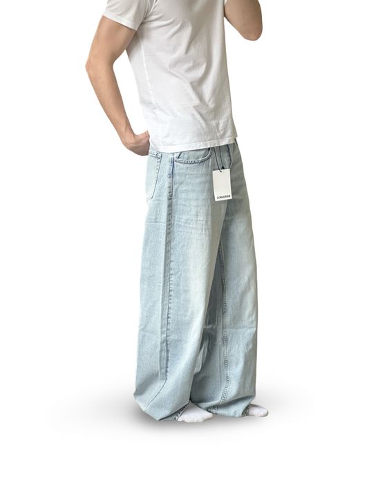 Широкі Джинси Bershka Wide Leg Super Baggy Бершка Супер Беггі Skater
