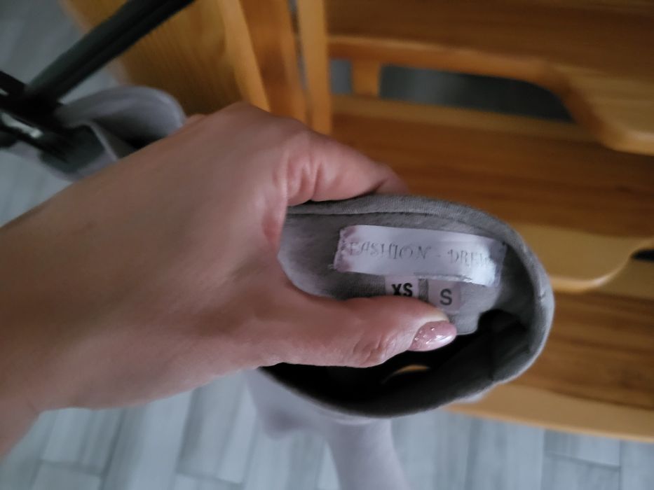 Szara spodnomiczka S polecam