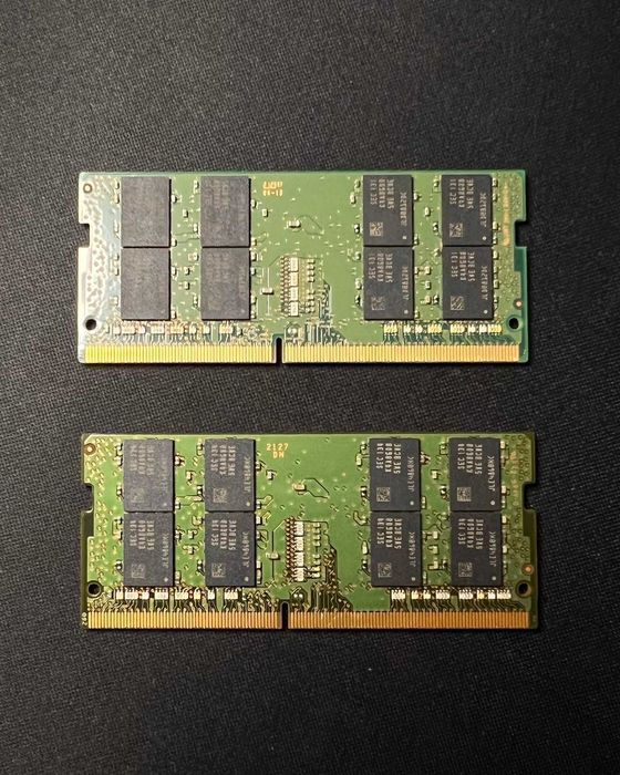 32GB DDR4 Conjunto Memoria RAM SO-DIMM 2x16GB Samsung 3200MHz 2Rx8 Dual Rank M471A2K43EB1-CWE