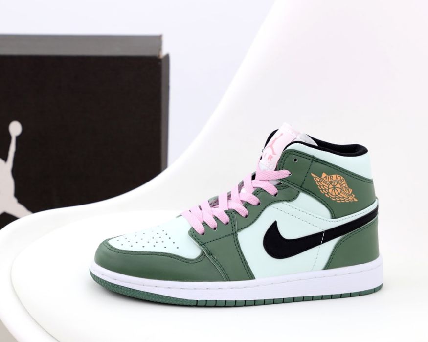 Buty Nike Air Jordan 1 Mid Dutch Green 36-40 damskie trampki
