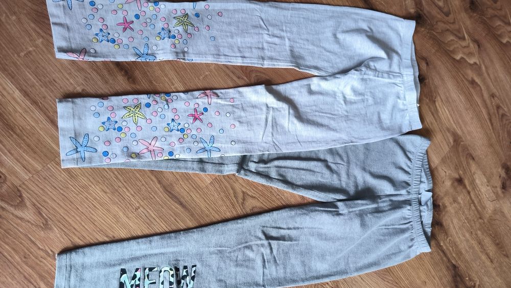 Legginsy dziewczęce 2 szt rozm 134