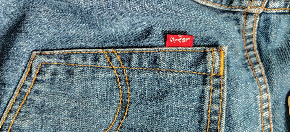 Оригінальні чоловічі джинси Levi’s 507 W30 L32 — 600 грн