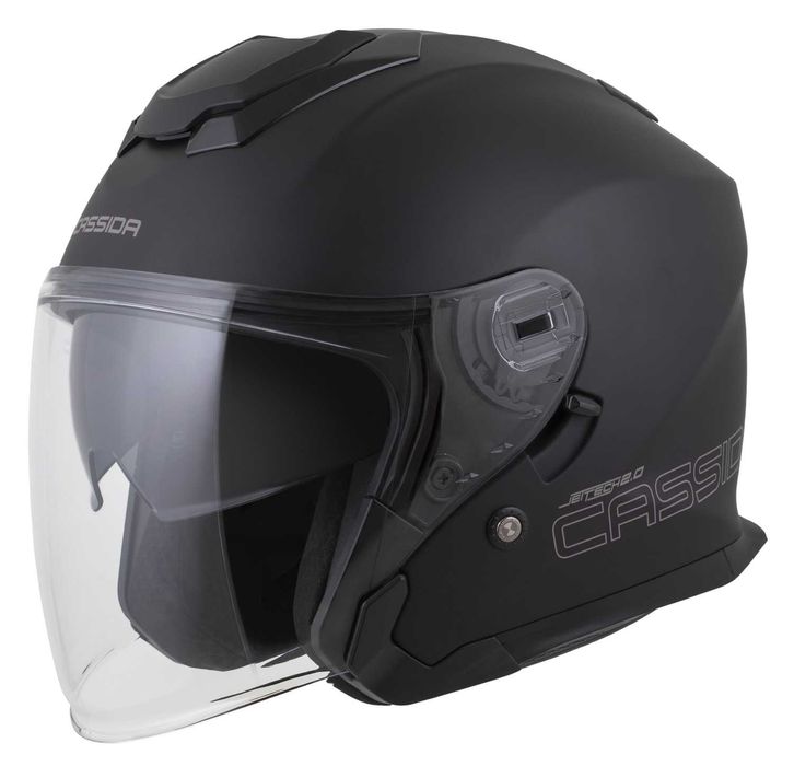 Kask motocyklowy Cassida Jet-Tech szyba antyfog interkom ready XS-XXL