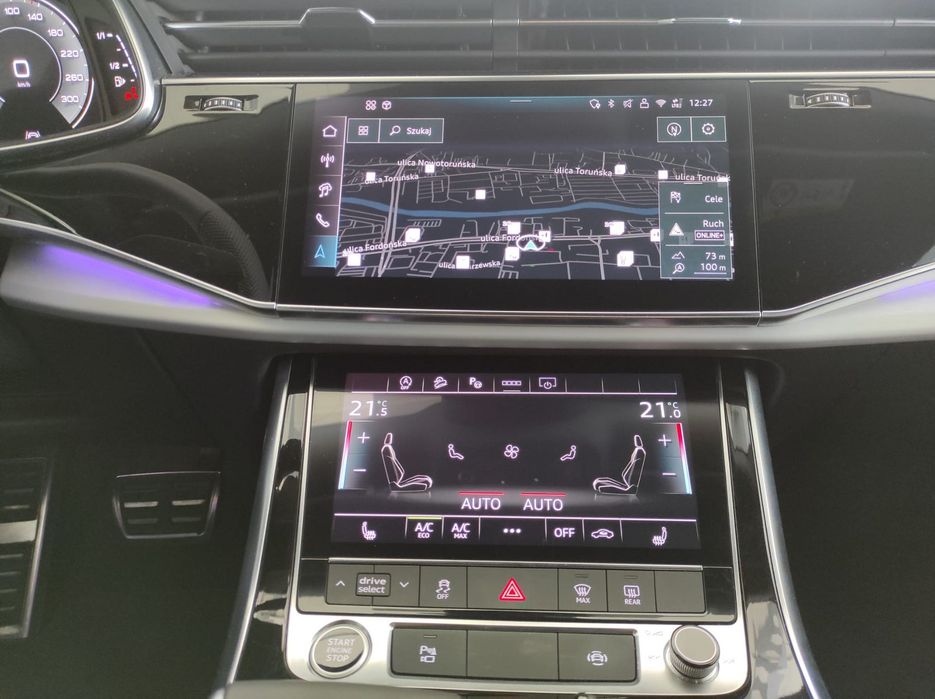 Audi Q8 Salon Polska Sline zawieszenie pneumatyczne , matrix