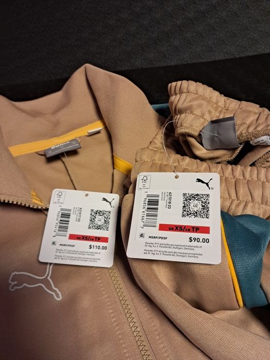Костюм Puma Порше оригінал розмір хс США