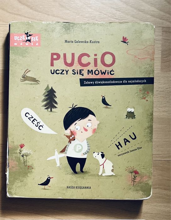Książka - PUCIO uczy się mówić