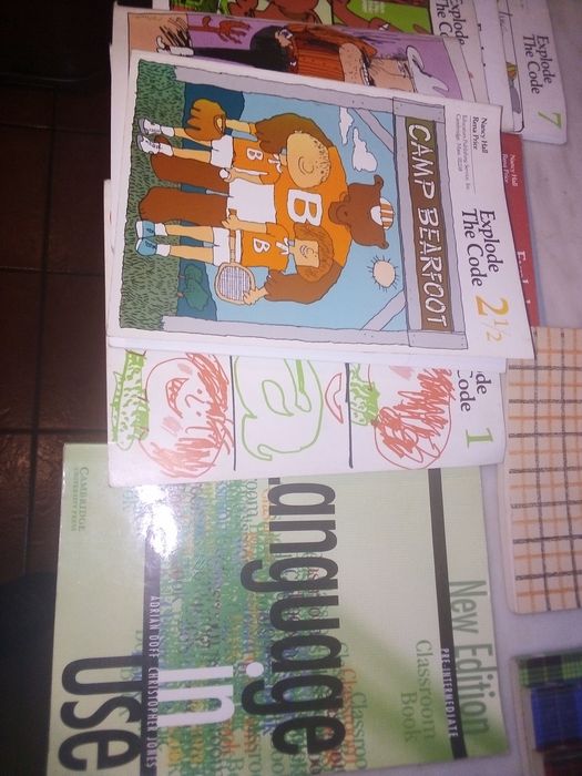 Conjunto de Livros Criança Aprendizagem de Inglês