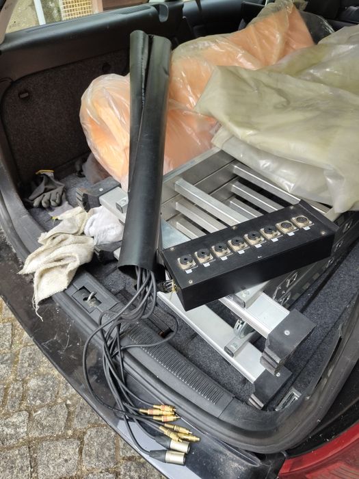 Stage Box caixa de palco para home estúdio