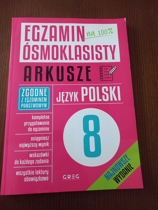 Egzamin ósmoklasisty arkusze język polski