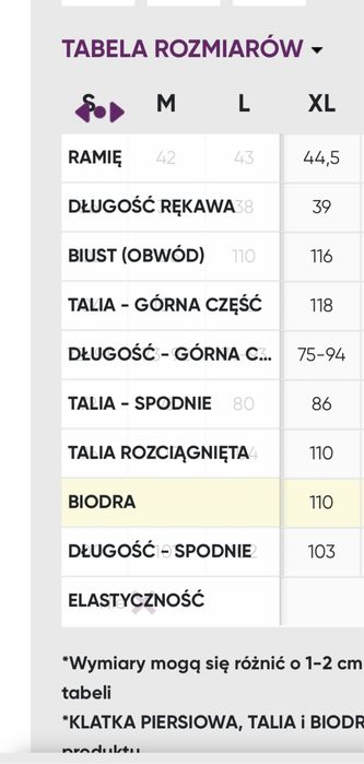 Elegancki komplet tunika i spodnie