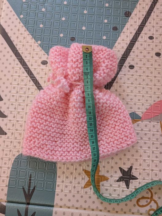 Różowa czapeczka handmade
