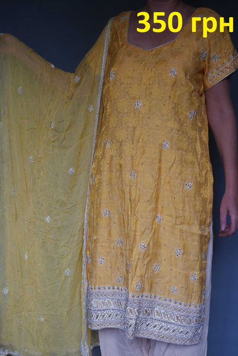 Размер 56-62 Индийский восточный костюм, пентджаби, туника, анаркали