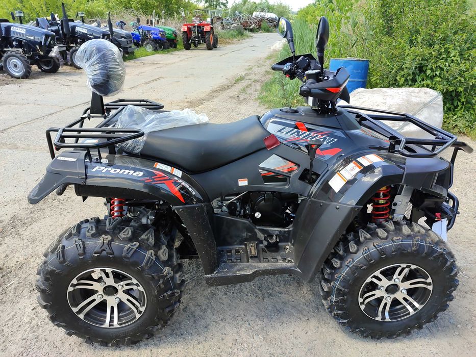 Квадроцикл Линхай 420 промакс 4х4 Доставка по Украине без предоплат