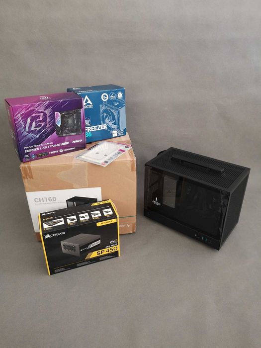 = Komputer ITX SFF Intel 265K 32GB 500GB SFX = Mocny =