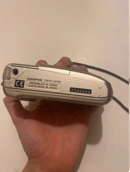 Câmera analógica Olympus mju II Silver