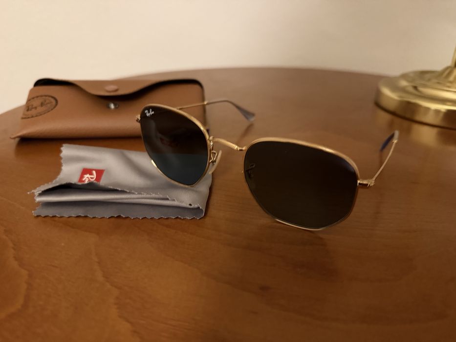 Óculos Sol Ray-Ban Rb3548N Dourado
