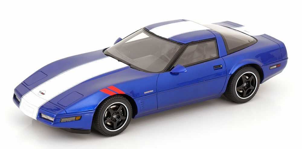 Model 1:18 GT Spirit Chevrolet Corvette C4 Grand Sport 1996 admiral blue GT538