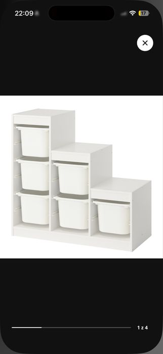 Trofast ikea dla dzieci