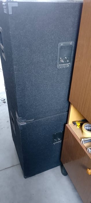 Kolumny basowe 2x750W na głośnikach Beyma 18g50 4ohm