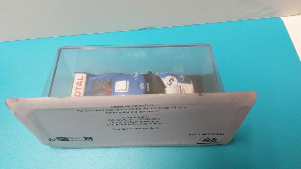 Ligier JS2 #5 - 24h Le Mans 1975: Miniatura IXO na escala 1/43