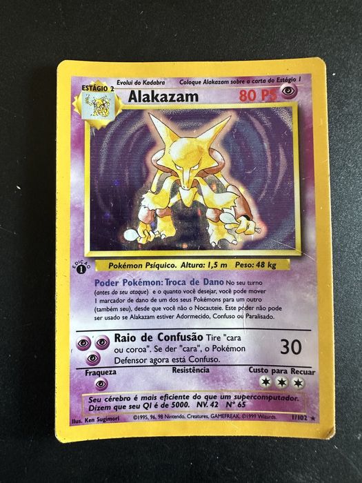 Cartas Pokemon Base Set