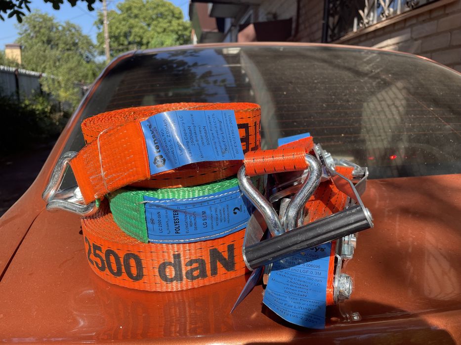 Продам новые и б/у комплекты стяжных  ремней