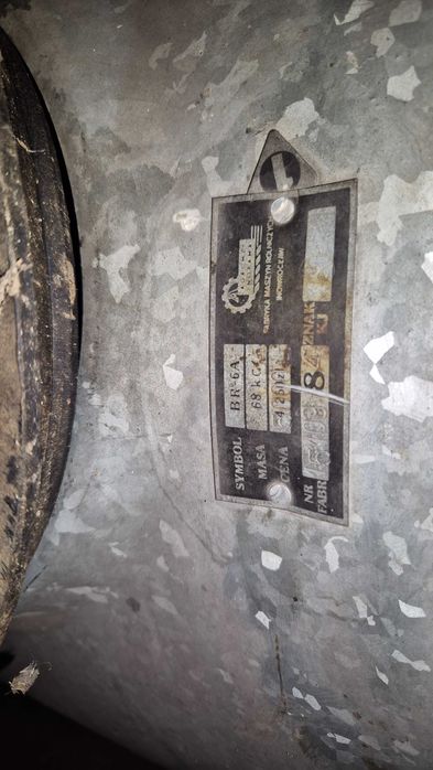 Beczka stalowa ocynkowana BR-6a  Inofama 600l na wodę transport