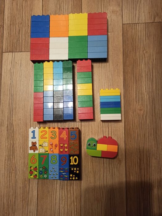 Lego duplo klocki budowlane cyferki