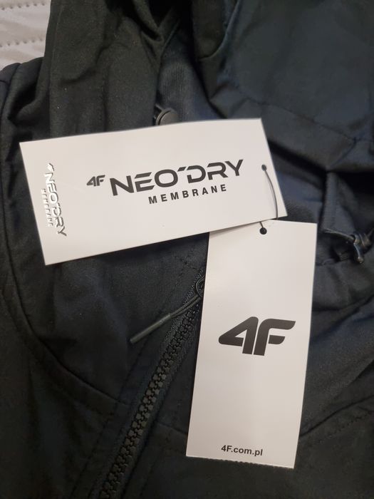 Soflshell kurtka męska 4F czarna XXL