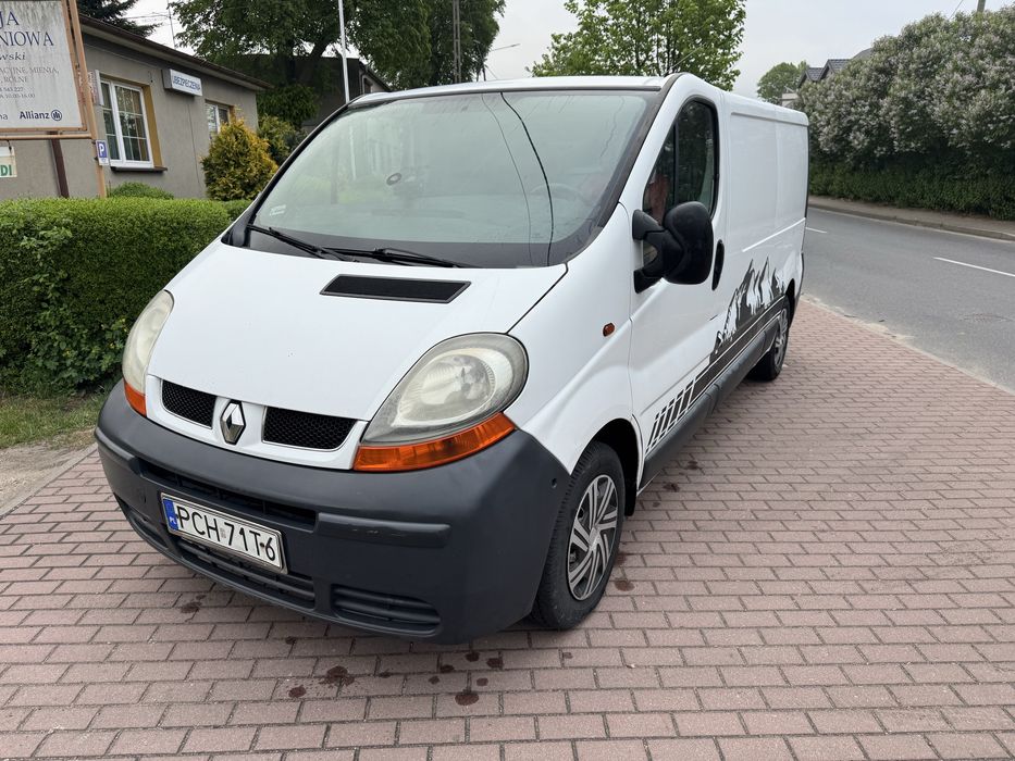 Trafic long 1.9 dci brak klimy dlugi
