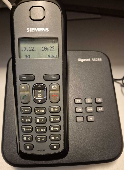 Simens Gigaset AS285- tel. bezprzewodowy z sekretarką.