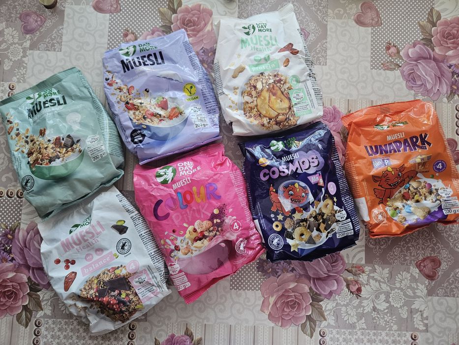 Zestaw muesli 7 sztuk