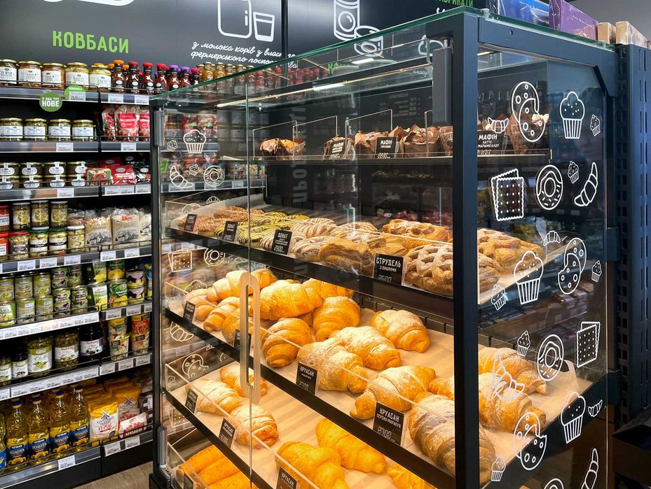 Стелажі для кафе | Стелажі для магазину | Полиці в магазини