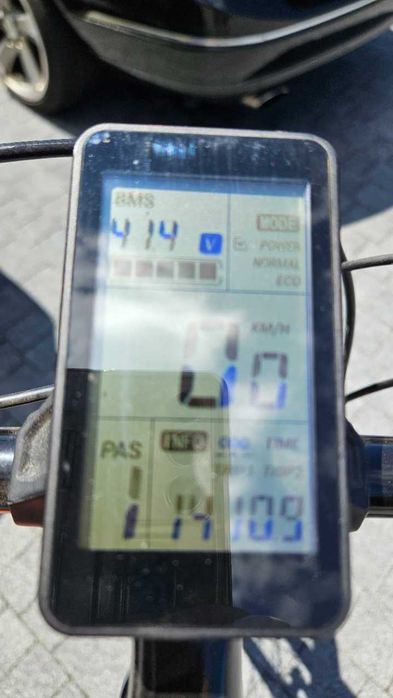 Elektryczny Rower Damski Majdller AMPERA E-bike 7-b 28" Biały - używany- elektryk