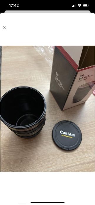 Термо чашка у вигляді обʼєктиву 480 мл