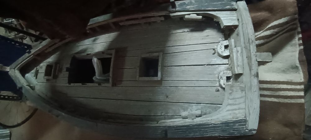 Réplica barco com 1,10 feito a escala