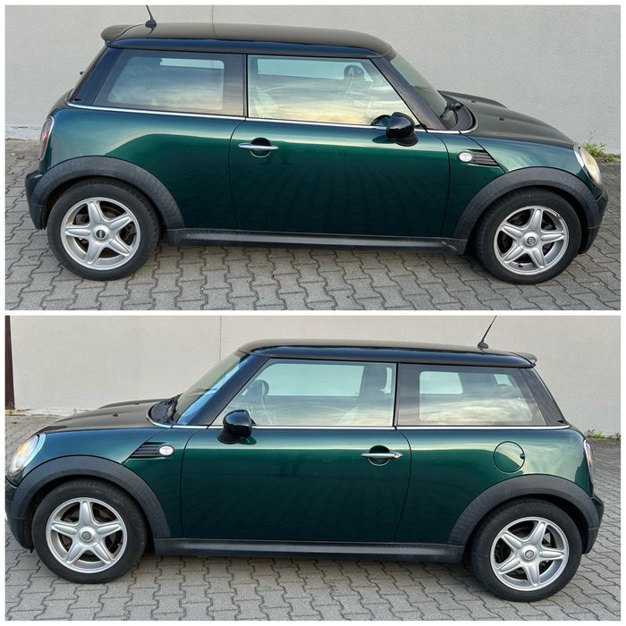 Mini Cooper 1.6 ben 120 koni Tempomat skóry czarny sufit ORYGIN LAKIER