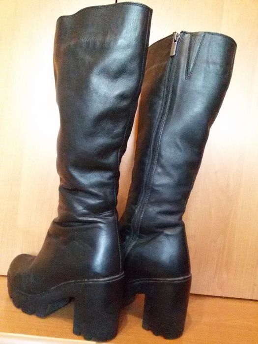 Сапоги женские (зимние) кожа!