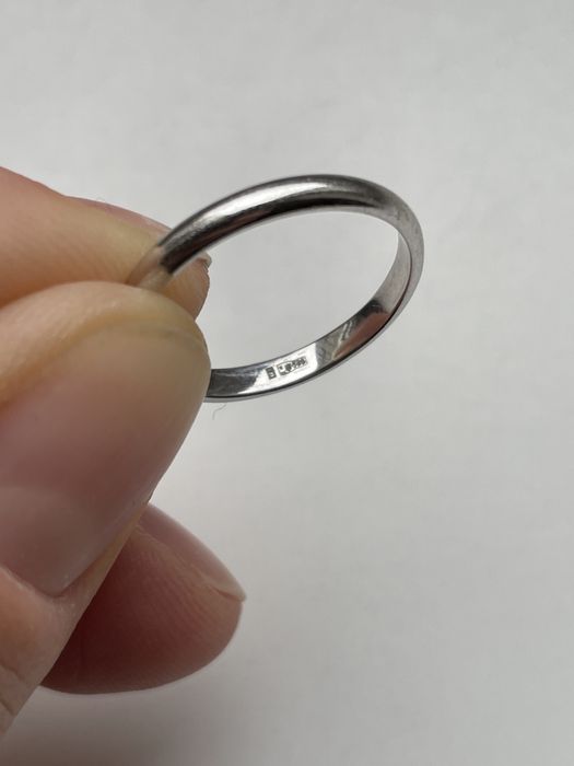 обручка біле золото (розмір 16,5) sova jewelry