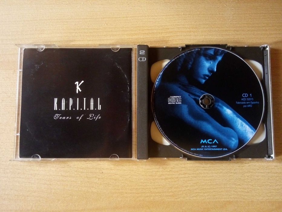 Kapital - Lisboa ( Tears Of Life ) 2xCD Enigma Clannad Deep Forest Toquinho Ennio Morricone
