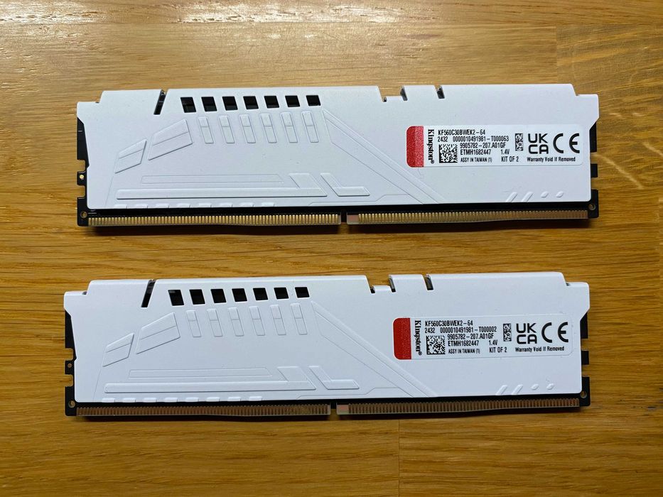 Kingston FURY Beast KF560C30BWK2-64 64 GB (2 × 32 GB) DDR5