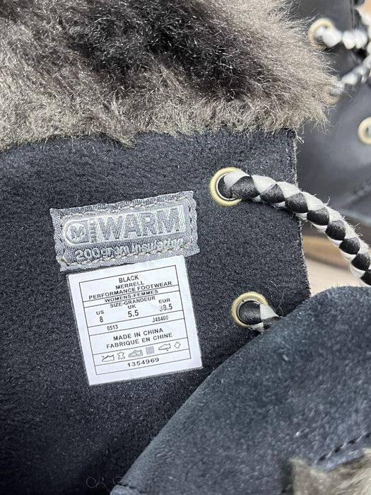 Merrell р.38.5 39 зимові термо чоботи снігоходи waterproof трекінгові