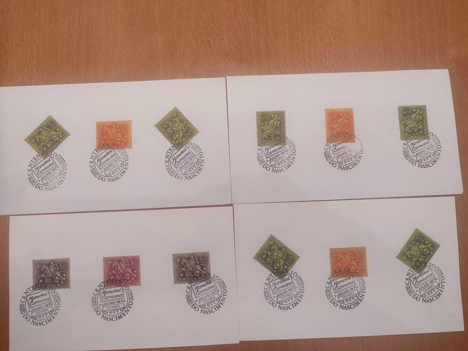Selos muito antigos diversas coleções
