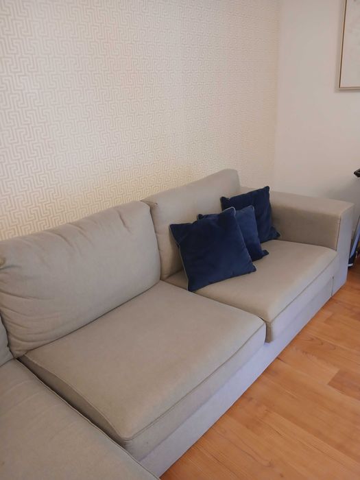 Sofá 4 lugares, com chaise longue