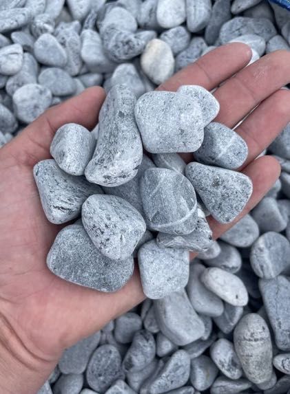 BŁĘKITNY OTOCZAK GRECKI Kamień Akwarium Ogród Ice Blue