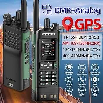 Radiostacja VHF UHF z DMR APRS Baofeng DM-32UV 8W Nowa!